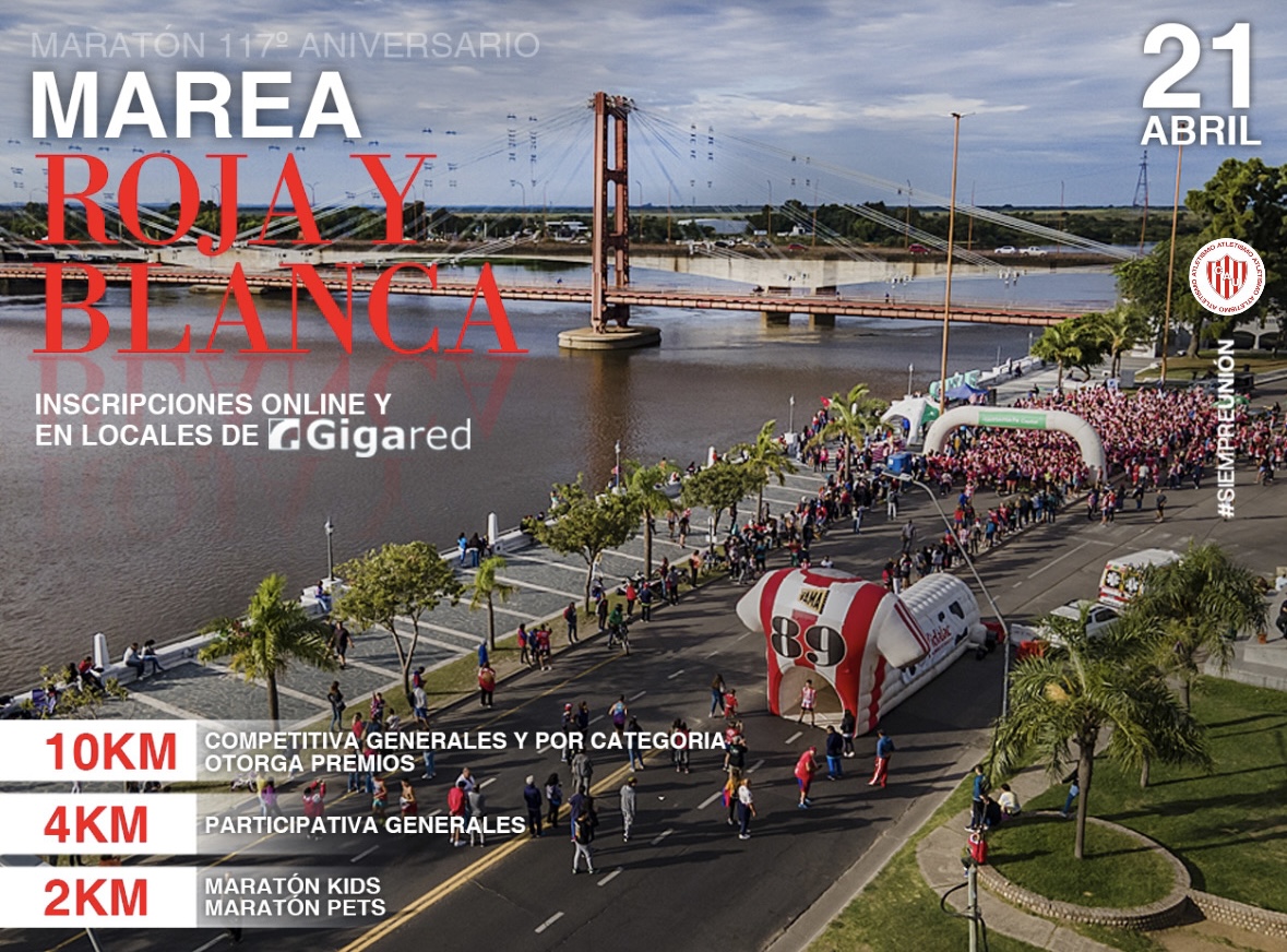  MAREA ROJA Y BLANCA MARATON 117º ANIVERSARIO