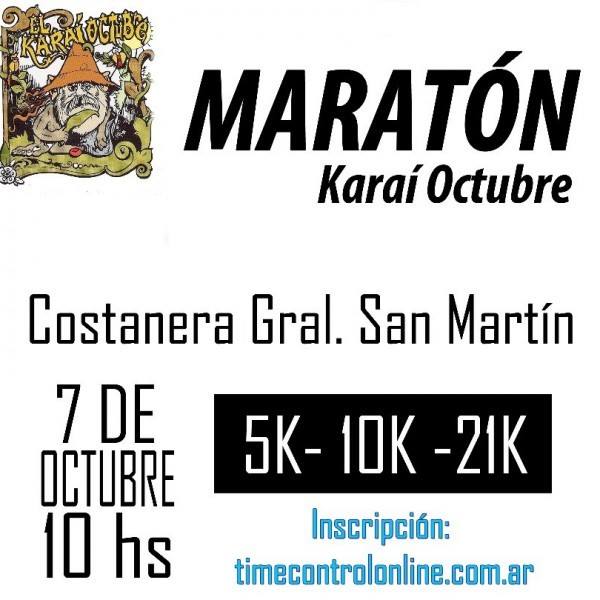 MEDIA Maratón KARAÍ OCTUBRE - Corrientes Capital