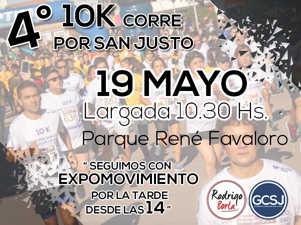 4º 10k CORRE Por SAN JUSTO