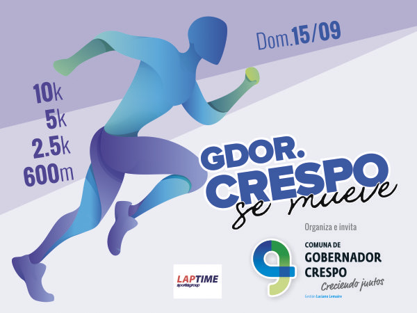 10K Gobernador Crespo SE MUEVE